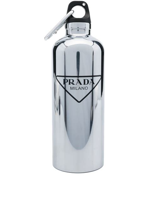 prada logo printed water bottle|Prada water bottle stainless steel.